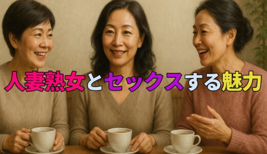 人妻熟女とセックスする魅力